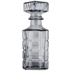 Графин для міцних напоїв скляний з кришкою