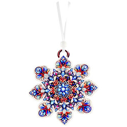 Декор новогодний подвесной Снежинки в ассортименте
