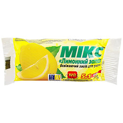 Засіб освіжаючий для унітазу 5в1 МІКС Лимонний запах, запаска 40 г