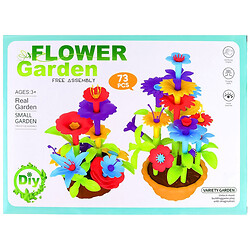 Конструктор дитячий пластиковий Квіткова композиція 73 деталі