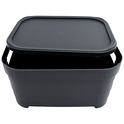 Кошик для зберігання пластиковий з кришкою SoftChef 3,8 л