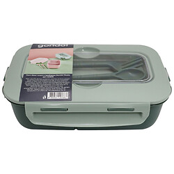 Ланч-бокс пластиковий з приборами Gondol Gusto 1100 мл
