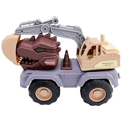 Машинка игрушечная пластиковая Кран-динозавр