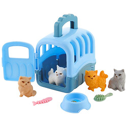Набір іграшковий Котики з переноскою і аксесуарами в асортименті