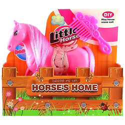 Набор игрушечный: лошадка с расческой