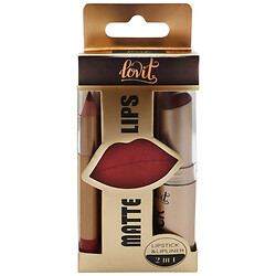 Набір косметики для губ Lovit: помада + олівець