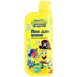 Піна для ванни Аврора Губка Боб Ванілька-маршмелоу 250 мл