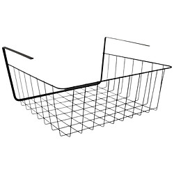 Поличка універсальна металева навісна прямокутна 30х25х14 см