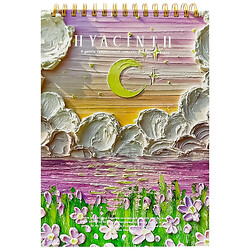 Скетчбук А4 на спіралі з малюнком 60 аркушів