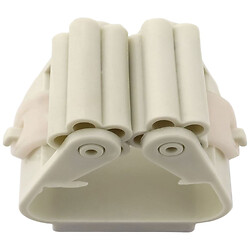 Держатель для швабры настенный пластиковый самоклеящийся