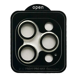 Захисне скло камери Apple iPhone 17 Pro / iPhone 17 Pro Max, Camera Metal, Срібний