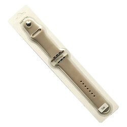 Ремінець Apple Watch 42 / Watch 44, Silicone WatchBand, Starligt, Бежевий