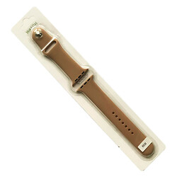 Ремешок Apple Watch 42 / Watch 44, Silicone WatchBand, Desert Gold, Золотой