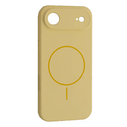 Чохол (накладка) Apple iPhone 17 Air, Air Beats Full Camera, Custard, MagSafe, Жовтий