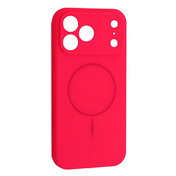 Чехол (накладка) Apple iPhone 17 Pro Max, Air Beats Full Camera, MagSafe, Firefly, Красный