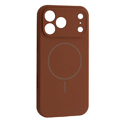 Чехол (накладка) Apple iPhone 17 Pro, Air Beats Full Camera, MagSafe, New Brown, Коричневый
