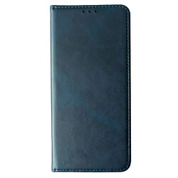Чохол (книжка) Xiaomi Poco M7 Pro 5G / Redmi Note 14 5G, Leather Case Fold, Синій