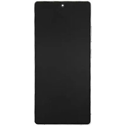 Дисплей (екран) Samsung Galaxy S25 Ultra, Original (PRC), З сенсорним склом, З рамкою, Чорний