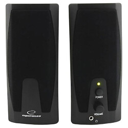 Комп'ютерні колонки Esperanza 2.0 Giocoso, Чорний