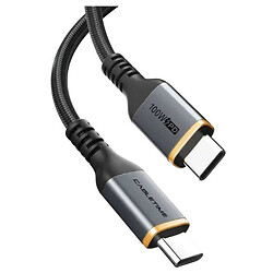 Кабель Cabletime CU03L, Type-C, 1.0 м., Черный