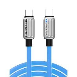 Кабель Cabletime CU05L, Type-C, 2.0 м., Синий