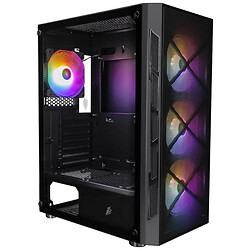 Корпус 1stPlayer XP-BK-4F1, Черный