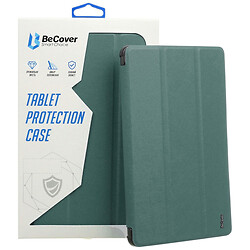 Чохол (книга) Apple iPad Air 4 2020 / iPad Air 5 2022, BeCover Soft Edge, Dark Green, Зелений