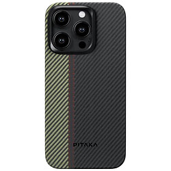 Чохол (накладка) Apple iPhone 15 Pro Max, Pitaka MagEZ Case 4, Чорний