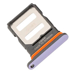 Держатель SIM-карты Xiaomi Redmi Note 14 Pro Plus 5G, С разъемом на карту памяти, Фиолетовый