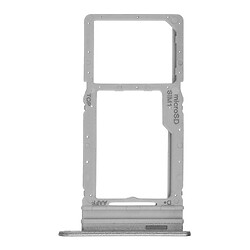 Держатель SIM-карты Samsung A166 Galaxy A16 5G, С разъемом на карту памяти, Серый