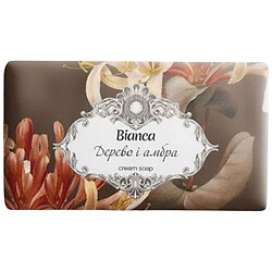 Мило "Bianca", дерево та амбра, 200гр
