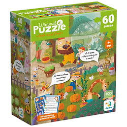 Виммельпазл "В деревне", 60 ел, Dodo