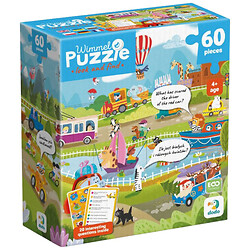 Виммельпазл "Чудо-транспорт", 60 эл, Dodo