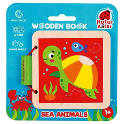 Игрушка "Деревянная книга. Морские животные", Vladi Toys