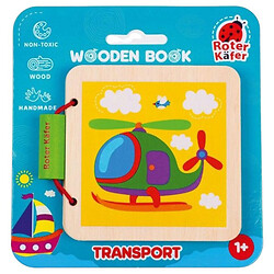 Игрушка "Деревянная книга. Транспорт", Vladi Toys