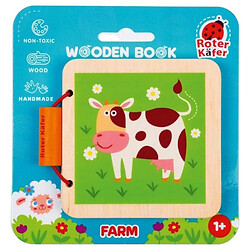 Игрушка "Деревянная книга. Ферма", Vladi Toys