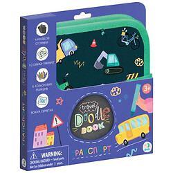 Дорожній набір для малювання "Транспорт", Dodo