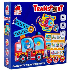 Гра настільна "Транспорт", укр, Vladi Toys