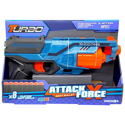 Іграшковий пістолет, бластер, з м'якими патронами, 31х19 см, коробка, 32х7х22 см, Mic
