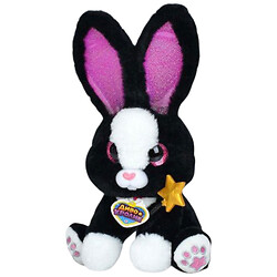 Інтерактивна іграшка "Магічний зайченя", сидить, вушка підсвічуються, пісні англійською, відтворює мелодії, реагує на дотик палички до носа, в коробці, Mic