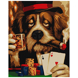 Картина по номерам "Бим действительно устал", 40х50 см, Ідейка