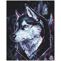 Картина по номерам "Друг Хаски", 40х50 см, Art Craft