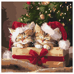 Картина по номерам "Пушистые подарки", 40х40 см, Ідейка