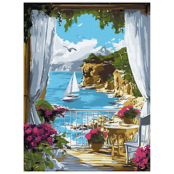 Картина по номерам "Солнечная гавань", 30х40 см, Ідейка