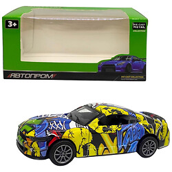 Машинка металлическая "Граффити", микс видов, Автопром