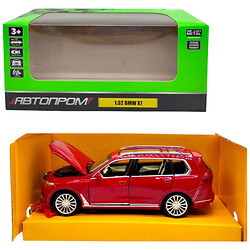 Машинка металлическая 1:32 "BMW X7", коробка 18х8х9 см, Автопром