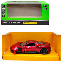 Машинка металлическая 1:33 "Maserati MC20", коробка 18х8х9 см, Автопром