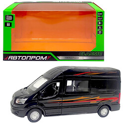 Машинка металева "Ford Transit", коробка, 21,5 х11, 5х9, 5 см, Автопром