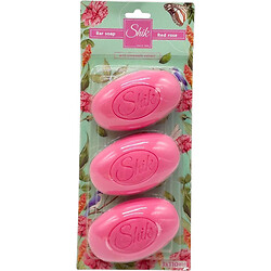 Мило туалетне "Shik. Квіти кохання. Троянда червона", 3x110г