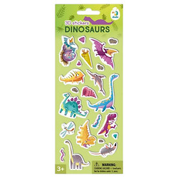 Набор 3D наклеек "Динозаврики", Dodo
